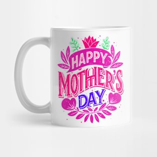 Happy Mother's Day 2024 Typography Mug